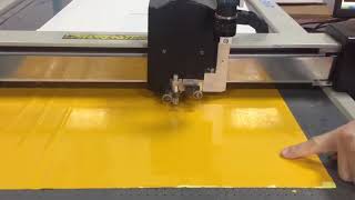 Traffic Refective Sign Film Sheet Pvc Pet Transparent Packaging Box Aoke Flatbed Cutter Plotter