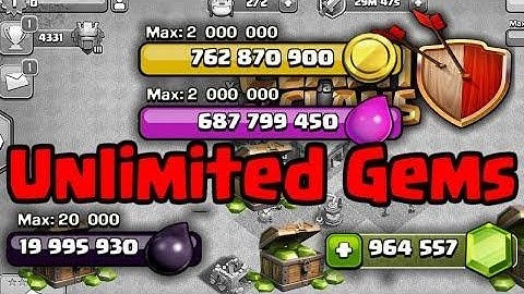Clash Of Clans Private server Unlimited GEMS and Everything