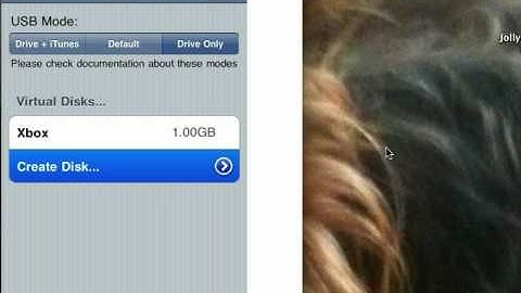 How to turn ipod touch in to a usb driver