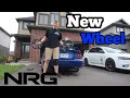Installing NRG Steering Wheel And Quick Release On Civic!