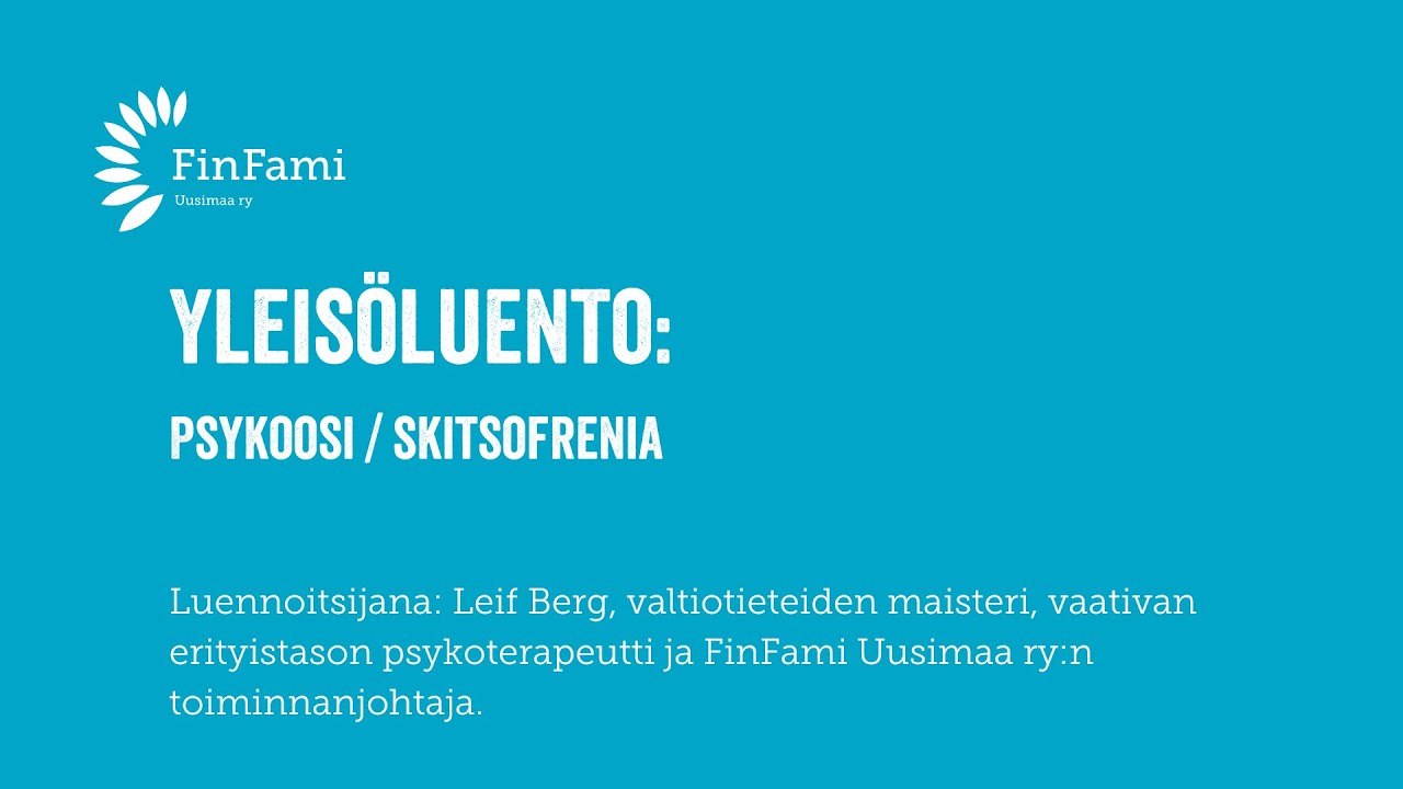 Verkkoluento: Psykoosi