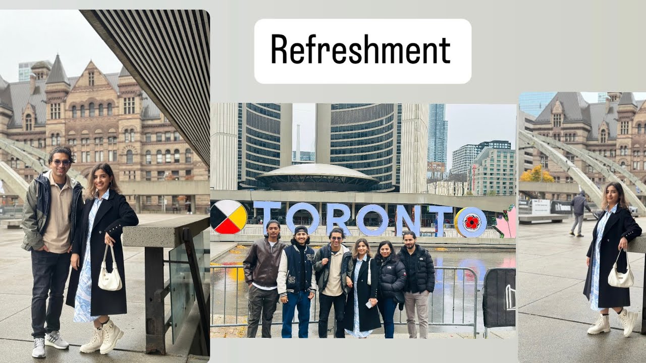 🇨🇦🍁 Refreshment inside toronto city  #pramodbidhya  #toronto #barrie #nepalikhana