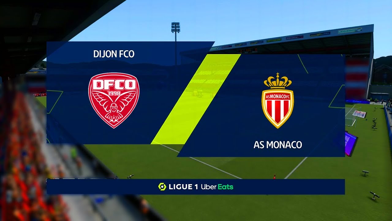 Dijon vs Monaco | Ligue 1 (20/12/2020) | Fifa 21