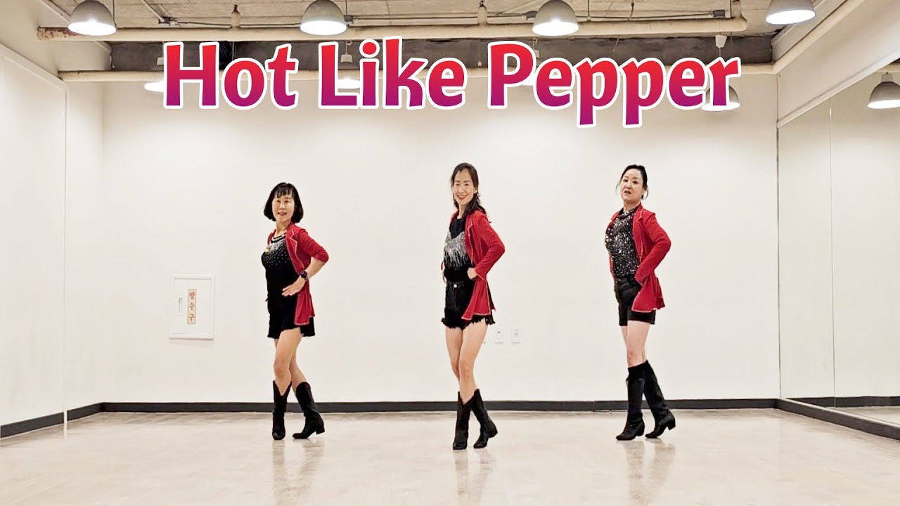 [중급] Hot Like Pepper (Choreo : Karl-Harry Winson) - Line Dance