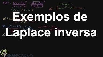 Exemplos de Laplace inversa | Matematica | Khan Academy