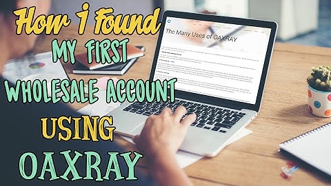 How I found my first wholesale account for amazon fba sourcing using Oaxray for online arbitrage