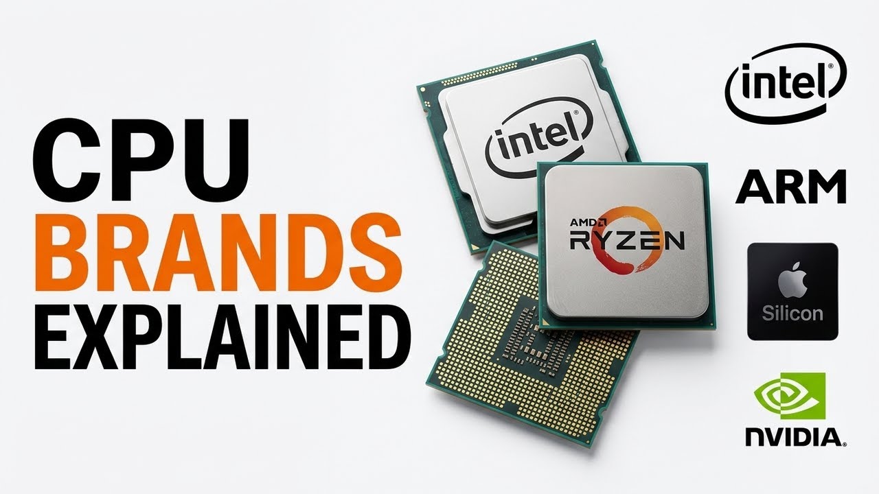 Processor Model Brand Examples Every CPU Brand Explained in simple terms - YouTube