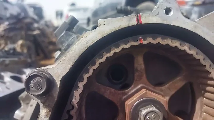 Dodge Charger & Chrysler 2006 to 2010 3.5 v6 Engine Timing belt marks