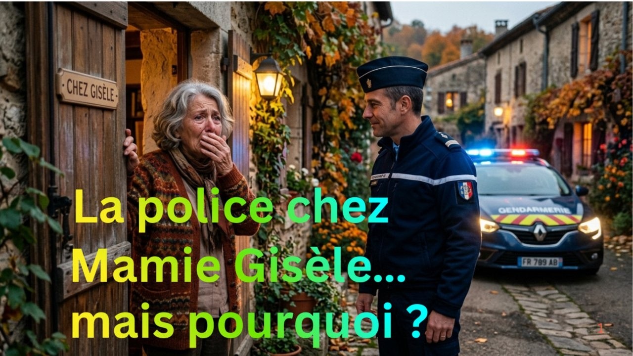 Mamie Gisèle et le Policier au Grand Cœur – Une Histoire Touchante Qui Va Vous Émouvoir ❤️