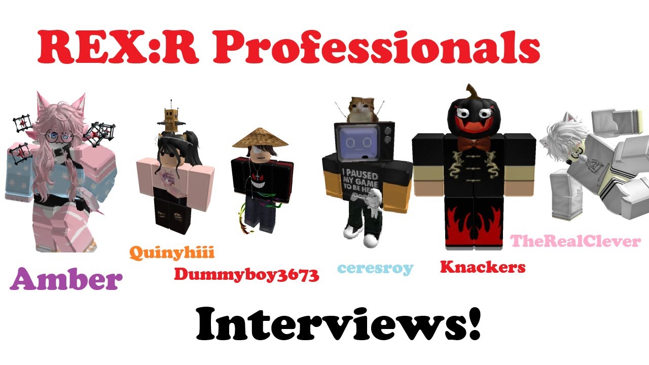 Rex R Ur I Interviewed Rex:R Professionals to Get Their Opinion On Rex:R - YouTube