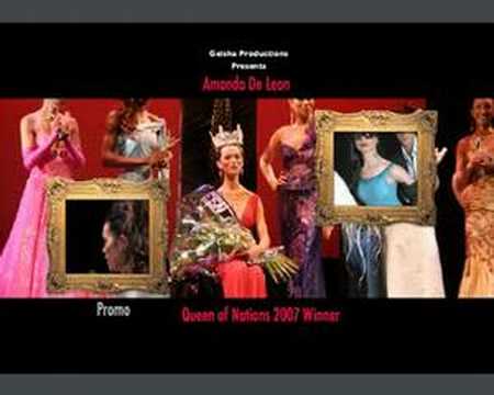 QUEEN OF NATIONS 2007 MISS AMANDA DE LEON'S SHOW R...