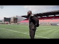 CJ Reavis mic'd up at practice ahead of Sunday's game