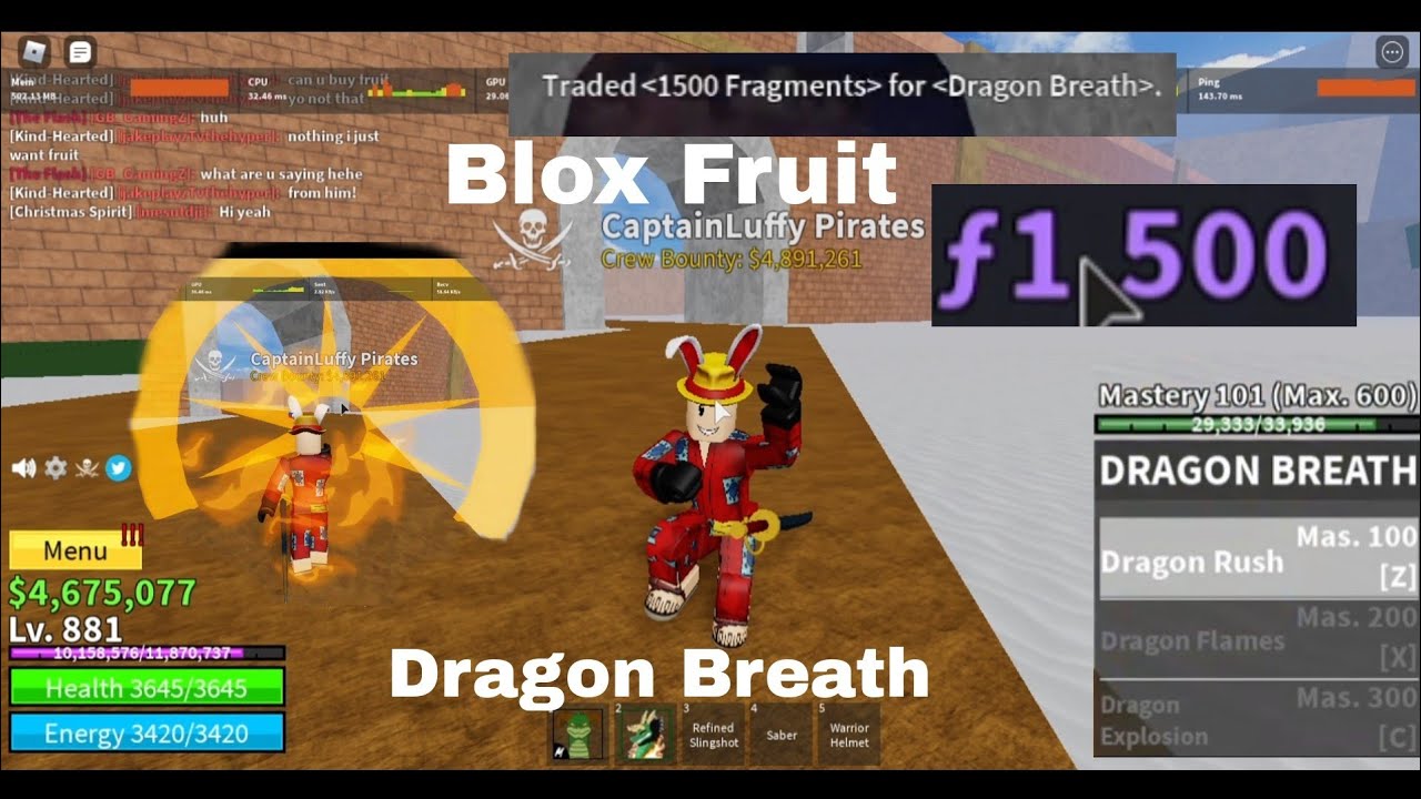 Dragon Breath, Blox Fruits Wiki