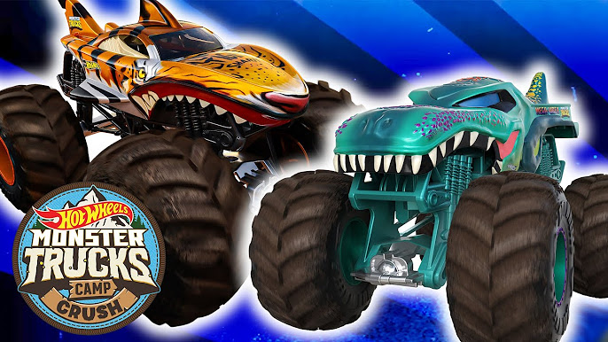 💥🛻 Hot Wheels Monster Trucks In Action!