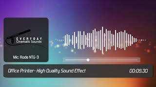 Office Printer | HQ Sound Effect