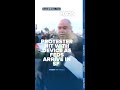 PROTESTER HIT WITH DEVICE AS FEDS ARRIVE IN SF
