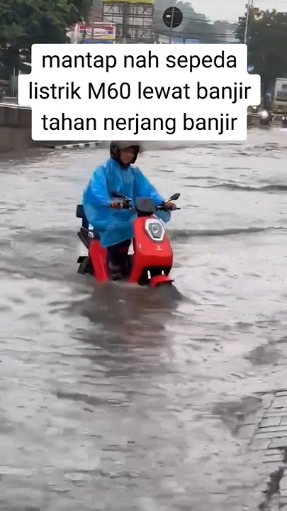 Sepeda Listrik Uwinfly M60 Tahan Terjang Banjir #onlineshopping #sepedalistrik #shorts