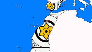 Moroccan history: Moroccan empires before and after History of Morocco #countryballs #morocco