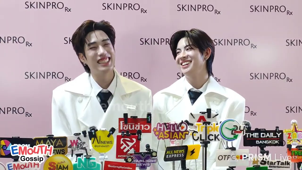 [LIVE! สัมภาษณ์] เติ้ล เฟิร์สวัน ในงาน SKINPRO Rx Moist Safe Zone