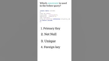 SQL Quiz 7  | SQL Quiz for the day | SQL Tutorial for Beginners |