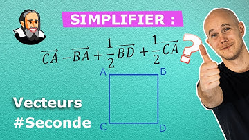 Simplifier une somme de Vecteurs avec un PARALLÉLOGRAMME - Exercice Corrigé - Seconde