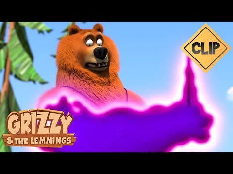 Quand Grizzy se prend pour Harry Potter - Grizzy & les Lemmings