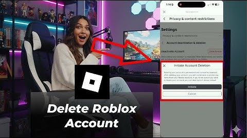 How To Delete Roblox Account On Mobile