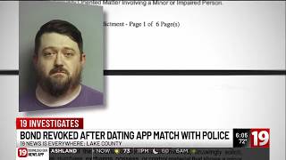 Lake County man back in jail after he matched with police on Tinder, prosecutors say