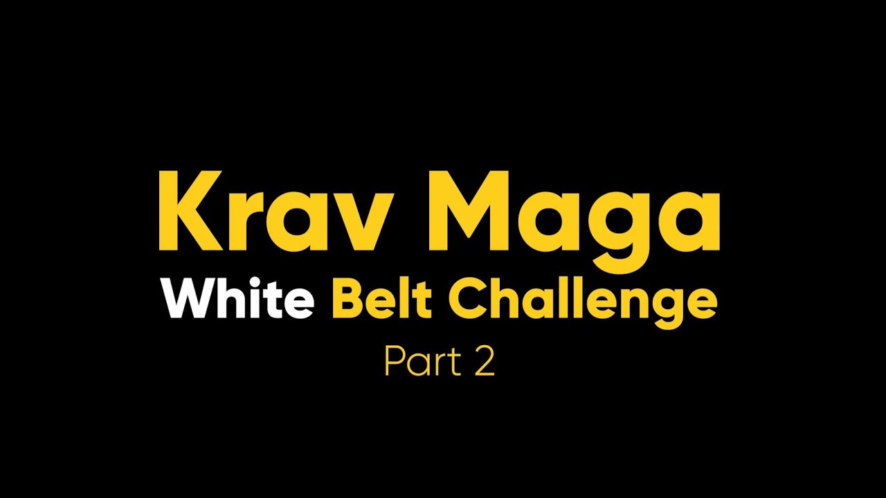 Krav Maga | 14 Day White Belt Challenge | Part 2 - YouTube