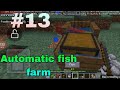 Automatic fish farm 🐠 /IN MINECRAFT POCKET EDITION TAMIL/MINECRAFT POCKET EDITION GAMEPLAY IN TAMIL