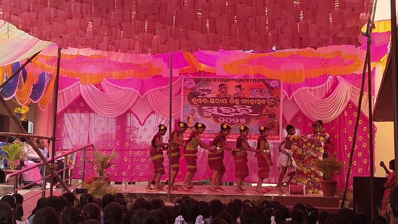  “Dungri pahad Tale” | Odisha Folk Dance | School Stage Program 2025 | Odia Cultural l Suravi dance