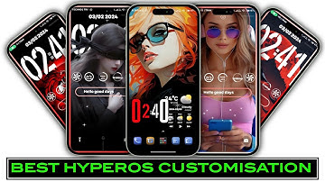 Best Xiaomi HyperOS Customization For Miui 14/13 🔥Widget,Edge Animation & Change Volume Bar⚡ HyperOS