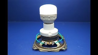 2019 Science Generator Using Magnet In Two Speaker | Electric Free Energy 100%