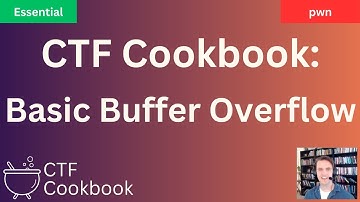 Basic Buffer Overflow - CTF Cookbook - pwn