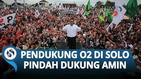 ANIES EFFECT! Tercatat 8 Simpul Relawan Prabowo-Gibran di Solo Belok Arah, Kini Dukung Pasangan AMIN
