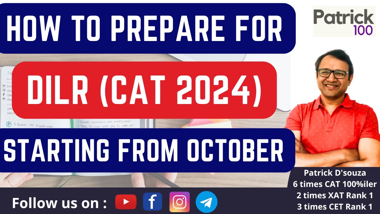 How to prepare DILR Section for CAT 2024 starting from October |CAT ...