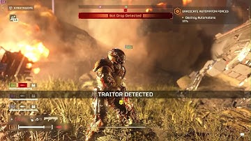 HELLDIVERS 2 Using Cat-Like Reflexes To Extract While A Traitor