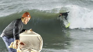 Shaping My NEW Soft Top into a Fiberglass Surfboard screenshot 5