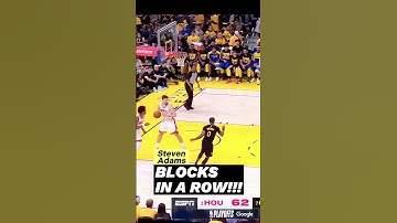 Steven Adams Says NO Twice! Blocks Jimmy Butler 2x in a row! #worldwidewonders #basketball #nba