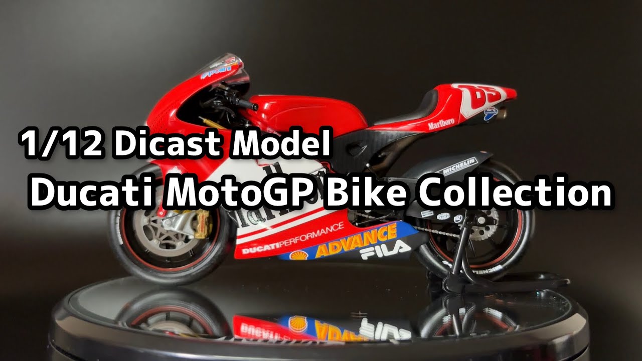1/12 Diecast Model Ducati MotoGP Bike Collections - YouTube