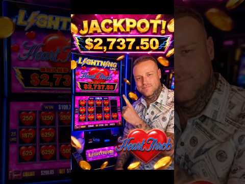 HUGE JACKPOT Lightning Link Heart Throb
