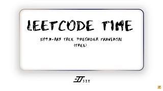 【Leetcode 589】Tree系列基本題1！ N-ary Tree Preorder Traversal N叉數的前序遍歷