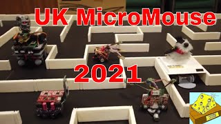 UK Micromouse finals Hazlemere 2021 highlights