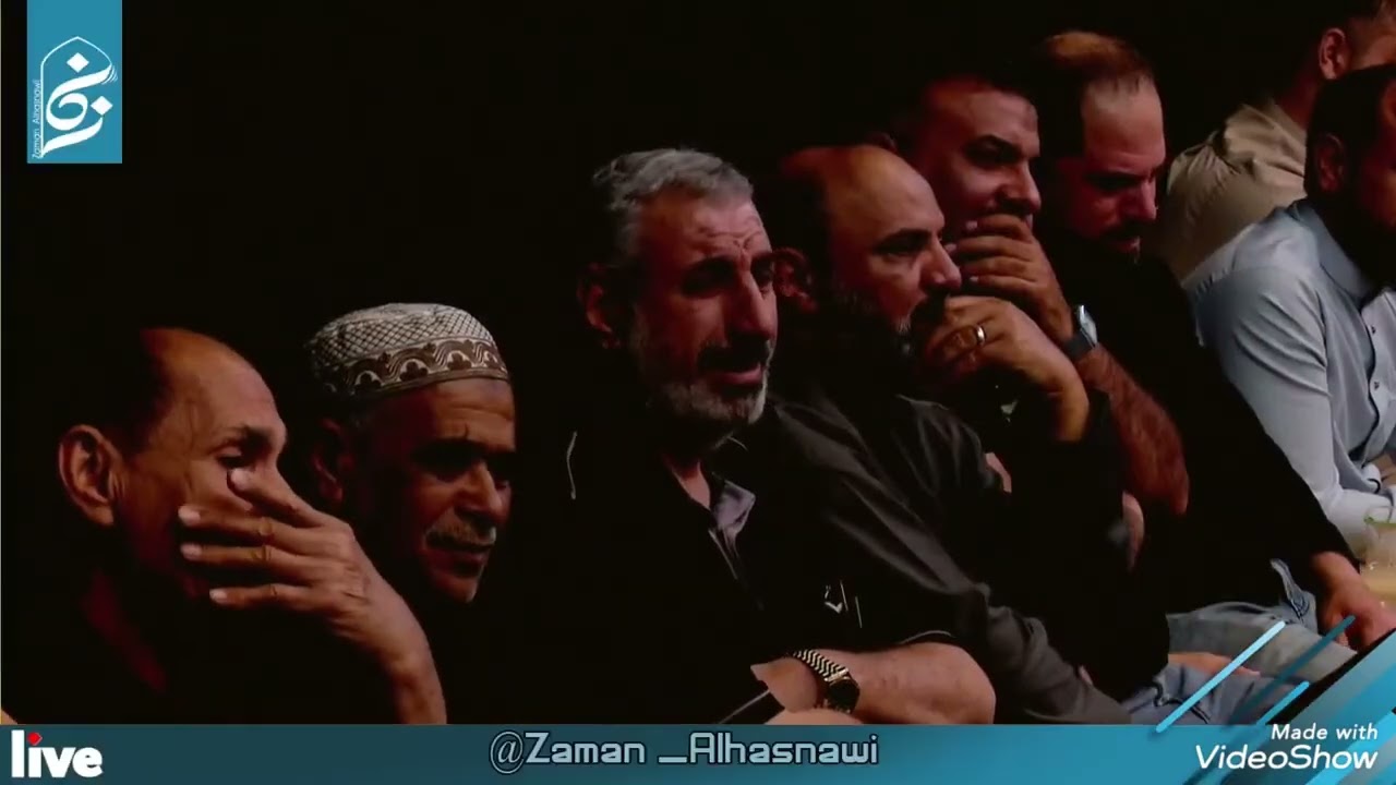 نعي شيخ زمان الحسناوي ليلة 7 شهر رمضان 💔
