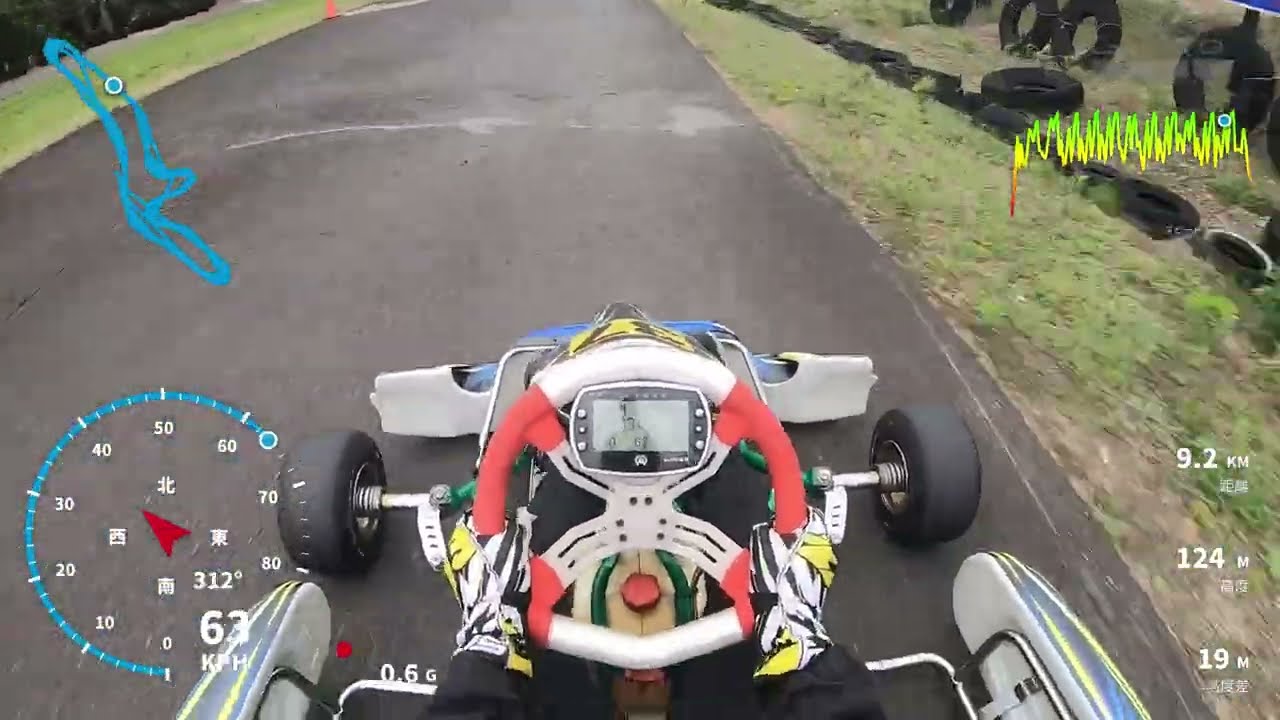 山カード 香川MZ】ざー君オンボード 藤原さんカート試乗 Best43秒3 MZ/MAXXIS