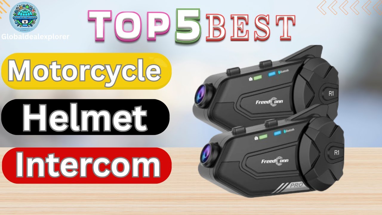 Top 5 Motorcycle Helmet Intercoms Riders Are Buying on AliExpress 