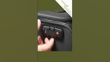 Setting the lock code - American Tourister Sea Seeker Case