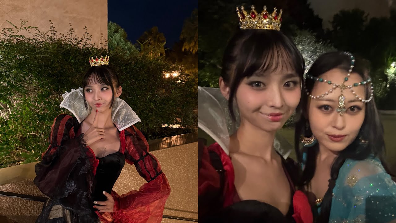 ハロウィン❤️友達と仮装して、イケメンになったら何するか考える夜