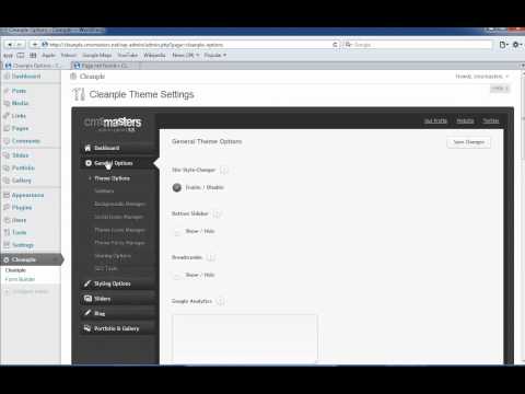 [Cleanple] Theme options - 404 Error page