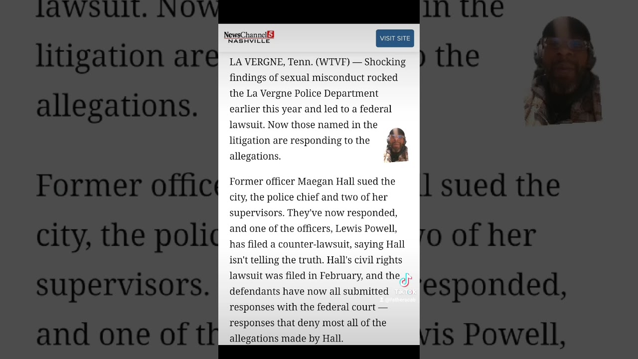 ⁣Cop who smashed coworkers might be racist. #lavergne #tennessee #copgirl #meaganhall